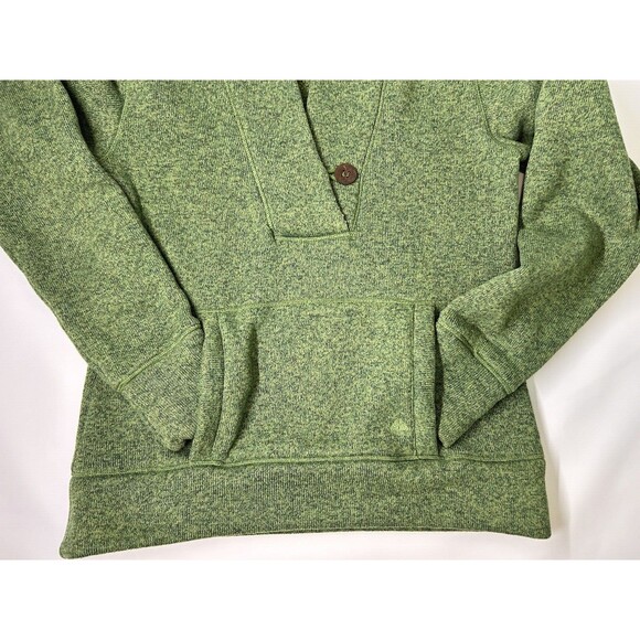 Nike ACG Hooded Sweater Women's Size Medium Green Sherpa Thermal Warm - Picture 12 of 14